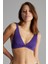 Mor Basic Derin V Bikini Üstü 2