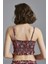 Mürdüm Antique Strapless Bikini Üstü 3