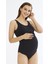 Siyah Basic Maternity Mayo 2