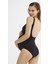 Siyah Basic Maternity Mayo 3