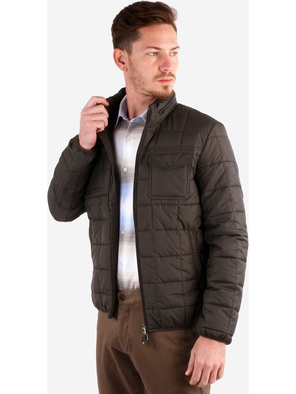 Modexl Buyuk Beden Erkek Mont Kislik Memory 193839 Lacivert Trendyol