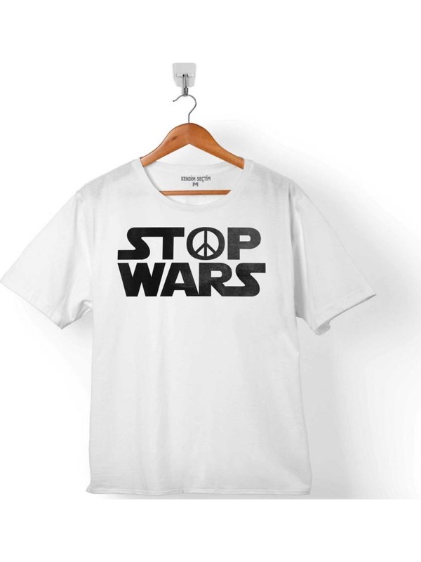 Kendim Seçtim Stop Wars Star Yıldız Savaşları Peace Barış Çocuk T-Shirt