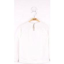Toontoy Kız Çocuk Çanta Nakışlı Sweatshirt
