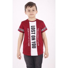 Toontoy Erkek Çocuk Yazı Baskılı T-Shirt