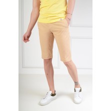 Luppo Club Bermuda Sim Fit Camel Erkek Şort 29