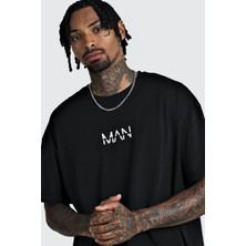 Oksit Crash Man African Erkek Oversize Tshirt