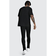 Oksit Crash Man African Erkek Oversize Tshirt