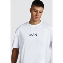 Oksit Crash Man African Erkek Oversize Tshirt