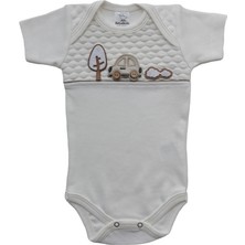 Bebelinna Araba Desenli Erkek Çıtçıtlı Body