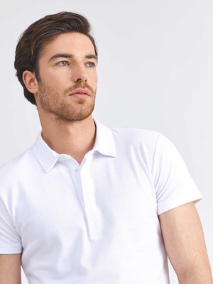 Xint Polo Yaka Modal Karışımlı Slim Fit T-Shirt