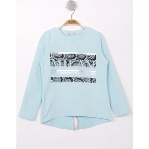 Kız Çocuk Milan Baskılı Sweatshirt