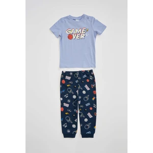 Erkek Bebek Baskılı Pijama Takımı O0016A220SM