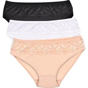 Özten 210 6'lı Paket Modal Dantelli Kadın Bikini Külot