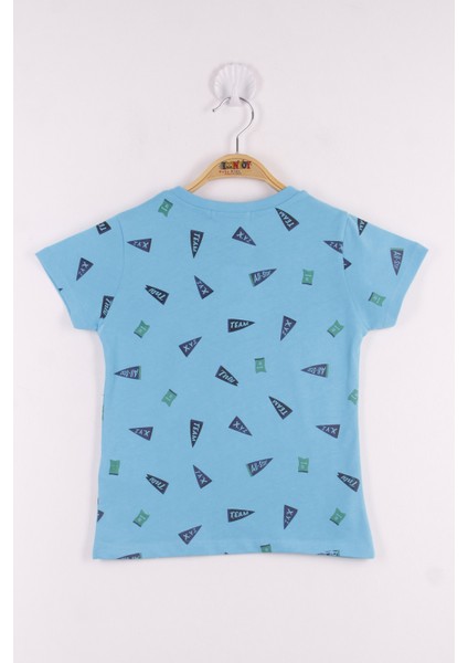 Erkek Çocuk Yazı Baskılı T-Shirt