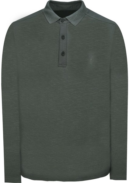 Erkek Waffle Sweat MD058K U001000 - Antrasit