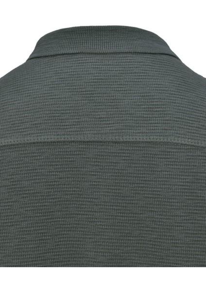 Erkek Waffle Sweat MD058K U001000 - Antrasit