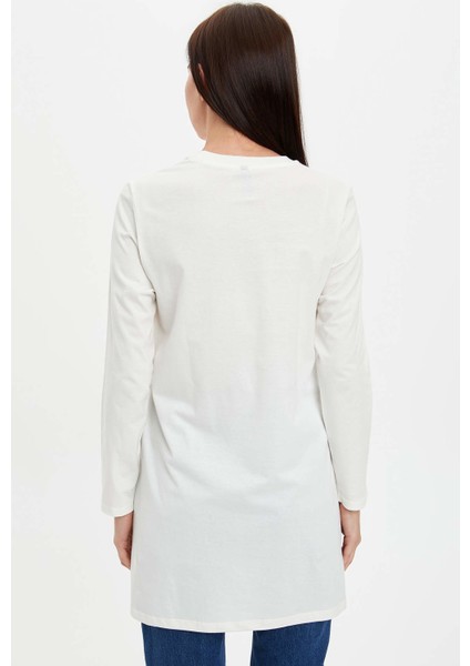 Baskılı Regular Fit Tunik M8708AZ20SP