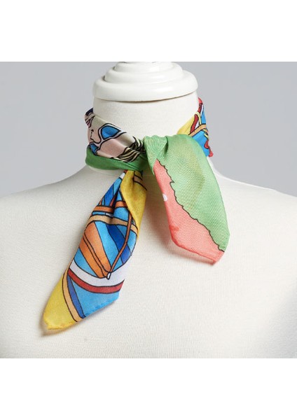 Amsterdam Desenli Fular & Bandana