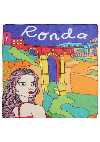 Ronda Desenli Fular & Bandana