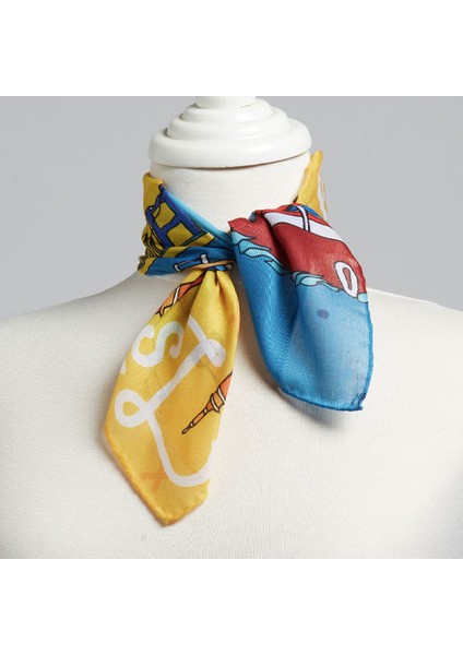 Istanbul Desenli Fular & Bandana