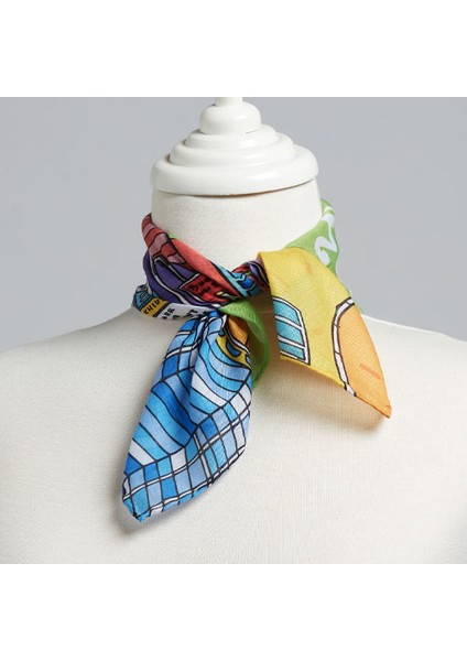 New York Desenli Fular & Bandana