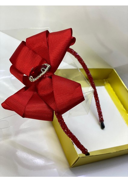 Kırmızı Kristal Taşlı Luxury Anne Kız Çocuk Tak Çıkar Taç fiyatları