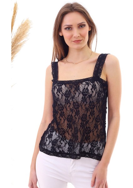 20040404 Dante Askılı Bluz Siyah S modelleri