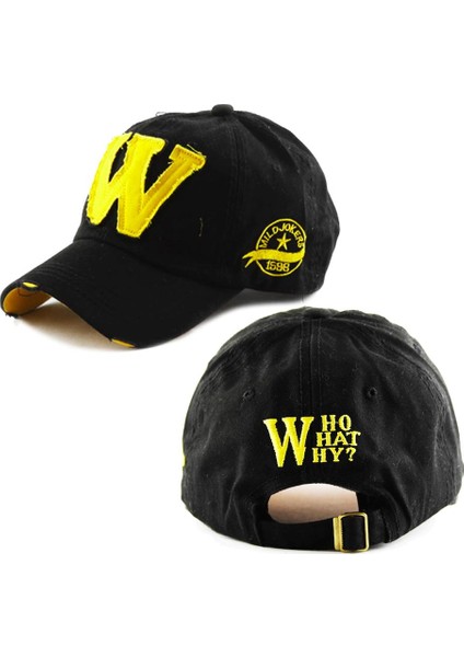 W Cap Beyzbol Rugby Stil Şapka