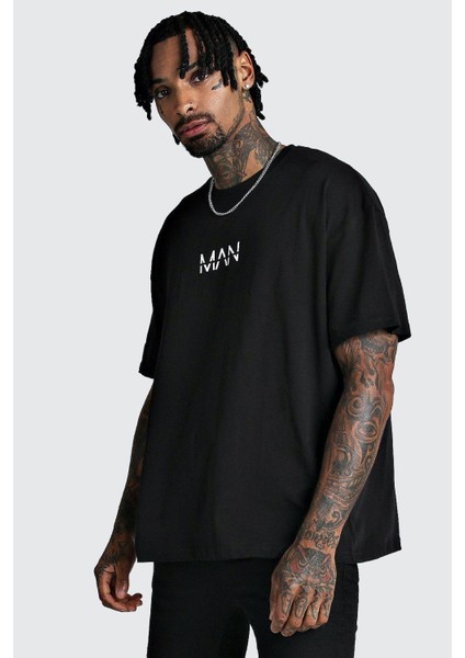 Crash Man African Erkek Oversize Tshirt