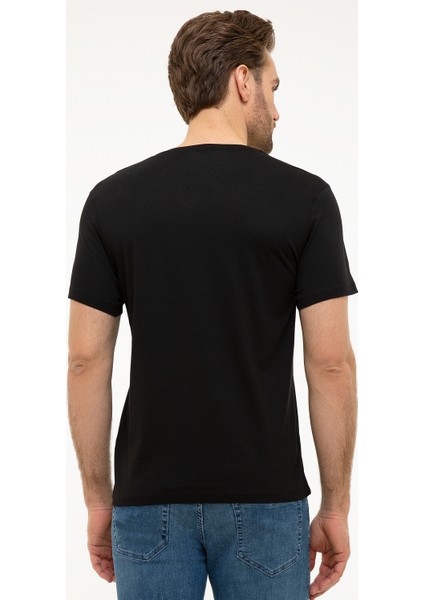 Erkek T-Shirt Basic 50218576-Vr046