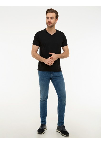 Erkek T-Shirt Basic 50218576-Vr046