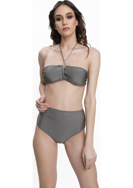 Straplez Boyun Askılı Bikini