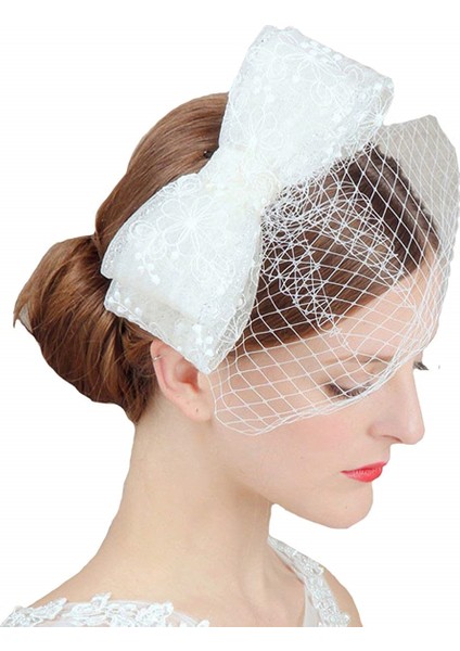 Fiyonklu Vualet Sade Nikah Tacı