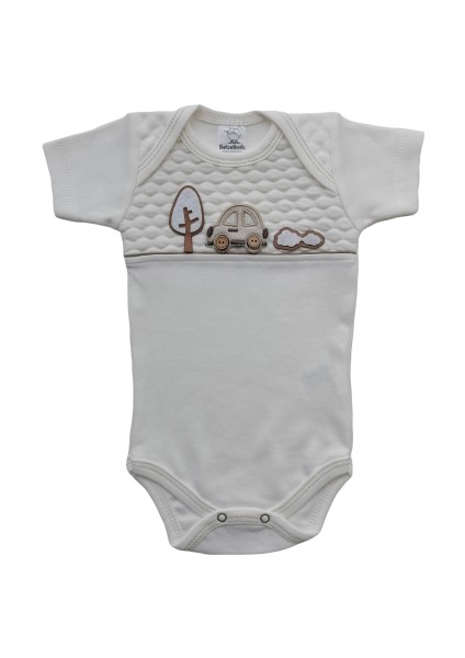 Araba Desenli Erkek Çıtçıtlı Body