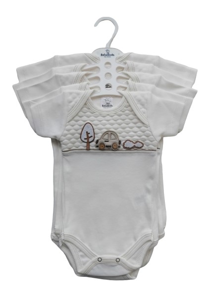 Araba Desenli Erkek Çıtçıtlı Body