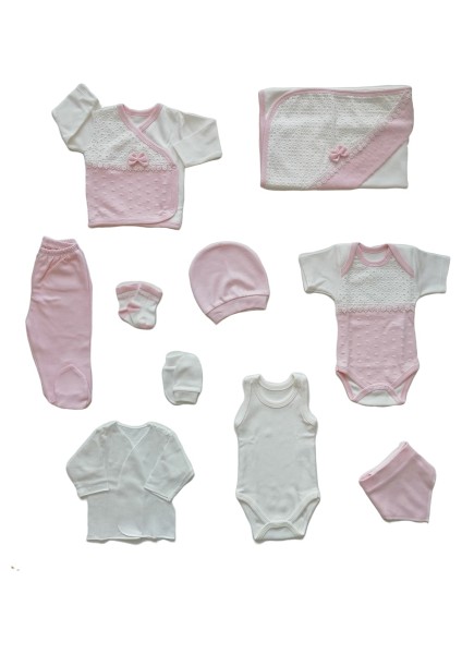 Fiyonklu Dantelli Lüx 10'lu Hastane Çıkışı