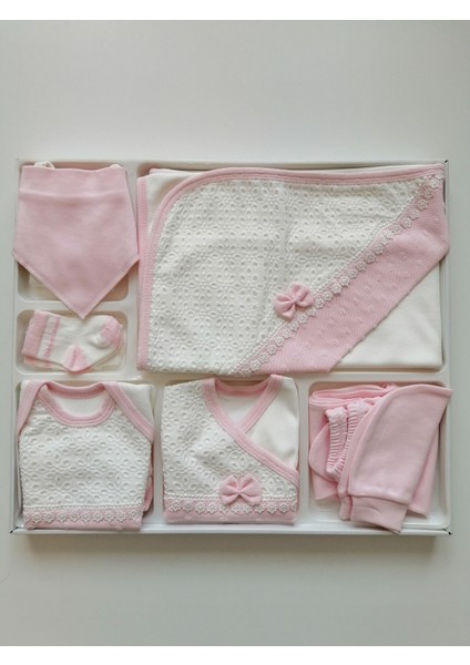 Fiyonklu Dantelli Lüx 10'lu Hastane Çıkışı modelleri