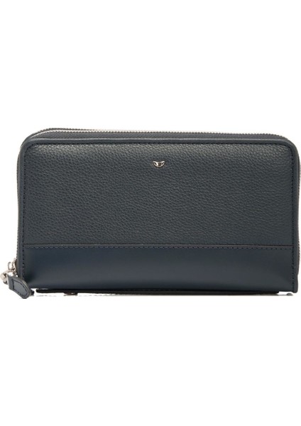 Lacivert Deri Unisex Portföy Çanta 21396C5D
