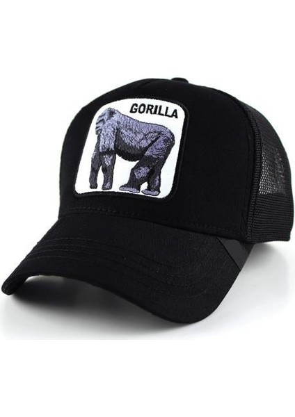 Hayvan Figürlü Animal Farm Şapka Goril Resimli Cap