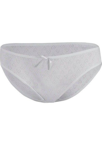 Özten 200 6'lı Paket Pamuk Kadın Kalpli Bikini Külot