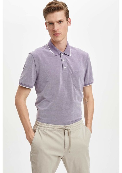 Regular Fit Polo Yaka Cepli Kısa Kollu Tişört M7714AZ20SP