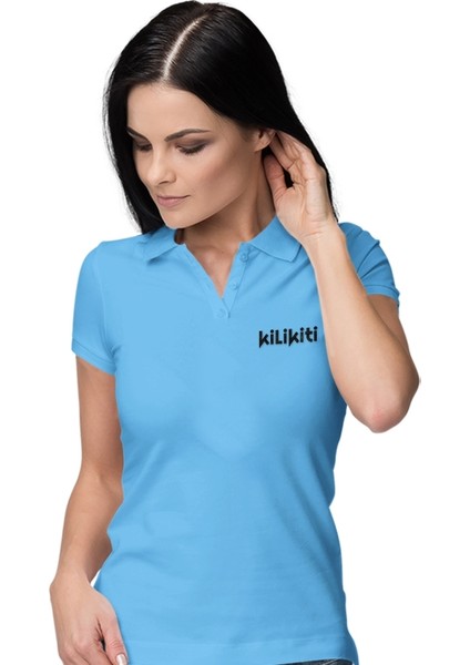 Kadın Spor Polo Yaka T-Shirt