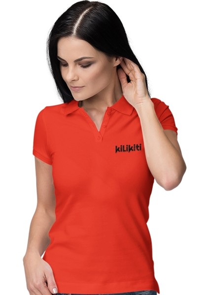 Kadın Spor Polo Yaka T-Shirt