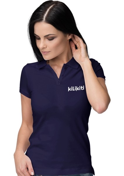 Kadın Spor Polo Yaka T-Shirt