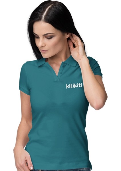 Kadın Spor Polo Yaka T-Shirt
