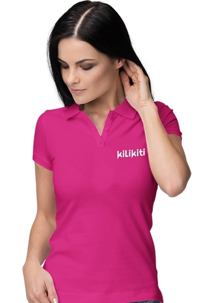 Kadın Spor Polo Yaka T-Shirt