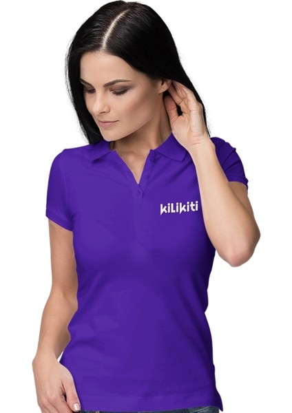 Kadın Spor Polo Yaka T-Shirt