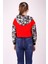 Kız Çocuk Kamuflaj Desenli Kapüşonlu Sweatshirt 3