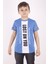 Erkek Çocuk Yazı Baskılı T-Shirt 1