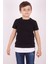 Erkek Çocuk Cepli Pamuklu T-Shirt 1